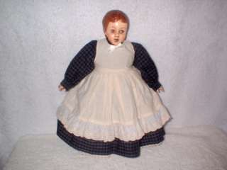Vintage Polyresin Doll by Prairie Primitivies  