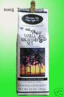 Hawaiian Isle Kona Coffee 10oz VANILLA MACADAMIA NUT  