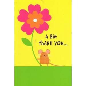     Care or Concern Card Thank You a Big Thank You