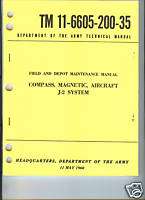 Compass, Magnetic J2, Aircraft, Maintenance Manual  