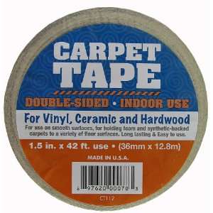  Packaging Corp. CT112 Indoor Carpet Tape 1.5 Inches x 42 