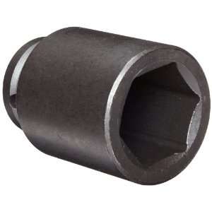   Socket, 6 Points Deep, 3 1/2 Overall Length, Industrial Black Finish