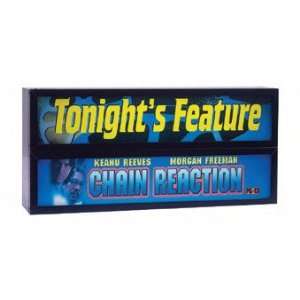  Home Theater Signage   Dual Mylar Marquee