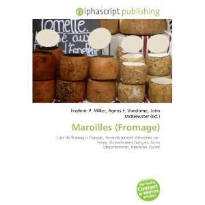  Maroilles (Fromage) (French Edition) (9786133937802 