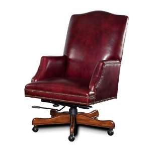 Executive Leather Traditional Swivel