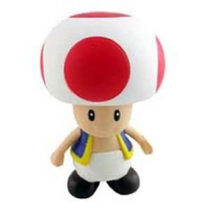  Super Mario Brother 4 Inch Figure Toad Toys & Games