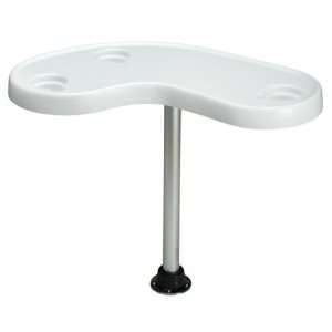   Toonmate Kidney Shaped Pontoon Table with Pedestal