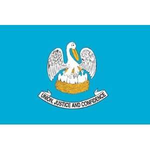 LOUISIANA STATE FLAG 4X6 FEET
