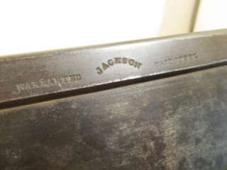 ANTIQUE DISSTON JACKSON SMALL DOVETAIL BACK SAW OPEN HANDLE SPLIT NUTS 