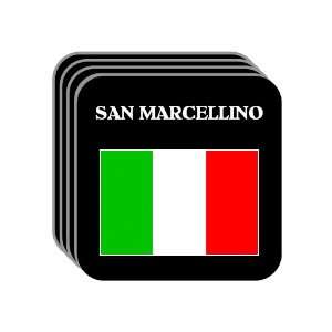  Italy   SAN MARCELLINO Set of 4 Mini Mousepad Coasters 