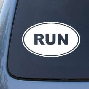 RUN   Running Jog Marathon   Vinyl Decal Sticker #1553  Vinyl Color 
