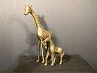 Brass Giraffes Set of 2 tallest over 7 inches tall (1905)