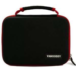  Rugged Black with Red Trim Harlan Cube Carrying Case for 