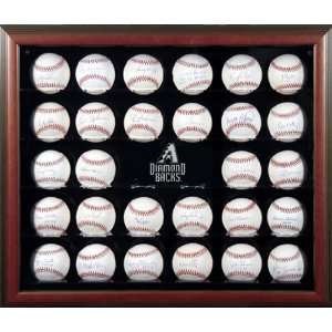   Framed MLB 30 Ball Diamondbacks 2007 Logo Case