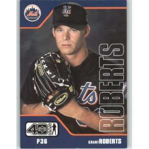  2002 Upper Deck 40 Man #819 Grant Roberts   New York Mets 