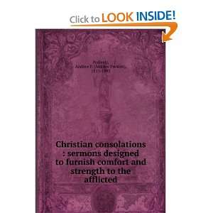 Christian consolations  sermons designed to furnish comfort and 