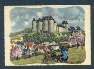 S6612 Postcard Homualk, France, Chateau De La Loire  