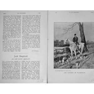   1906 Antique Portrait Jack Shepherd Whitethorn Horse