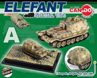 Dragon Can.Do WWII German Tanks 1144 scale Elefant / Ferdinand Series 
