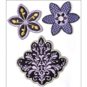    Lilac Avenue Embroidered Badges 3/Pkg  Arts, Crafts & Sewing