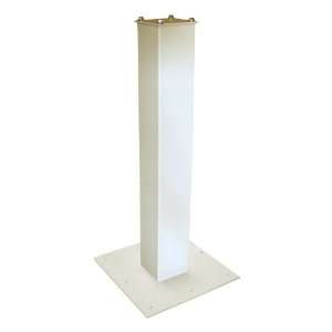  White Surface Mount Post Package