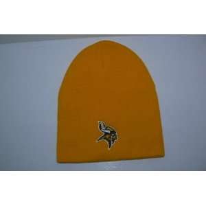  Minnesota Vikings Gold Knit Beanie Hat Ski Skull Cap Lid 
