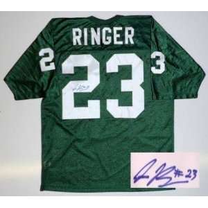 Javon Ringer Autographed Jersey   Michigan State Spartans 