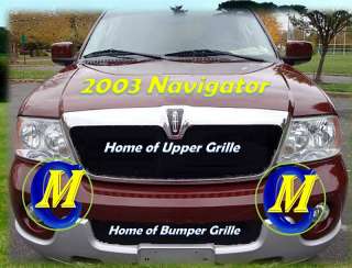 03 04 2003 2004 Lincoln Navigator Billet Grille Combo  