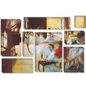 Ecole De Danse (dance School) by Edgar Degas Canvas Painting 