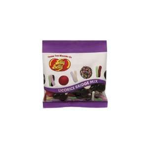 Jelly Belly Licorice Bridge Mix (Economy Case Pack) 3 Oz Bag (Pack of 