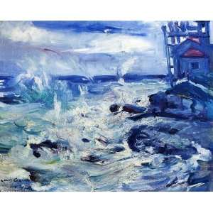 Hand Made Oil Reproduction   Lovis Corinth   24 x 20 inches   Storm at 