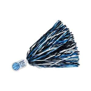  handle, 750 streamers   Mascot pom poms with molded plastic handles 