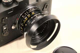 Leitz Leica Summicron M 35mm f/2 black 6 elements 2nd version Canada 