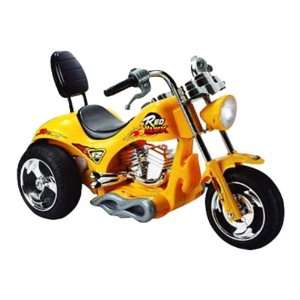  Merske ZP 5008 YEL Red Hawk Motorcycle 12V   Yellow Toys 