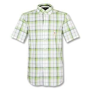  Longshanks Checkered S/S Shirt   Green