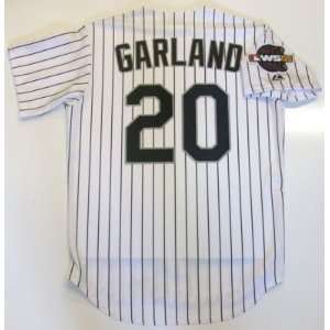 Jon Garland Chicago White Sox 05 World Series Jersey