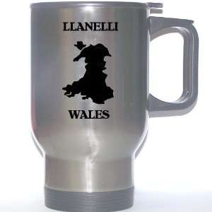  Wales   LLANELLI Stainless Steel Mug 