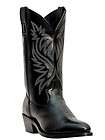 Laredo Mens London 12 Black Leather Cowboy Western Boots 4210
