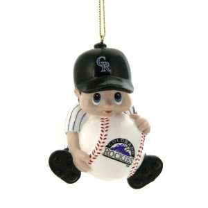  BSS   Colorado Rockies MLB Lil Fan Player Ornament (3 