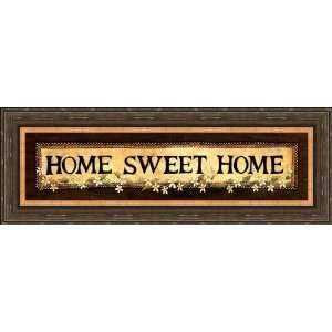  Home Sweet Home by Lisa Hilliker   Framed Artwork