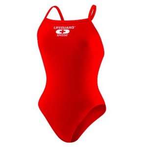    Speedo Endurance Lifeguard Flyback Swimsuit
