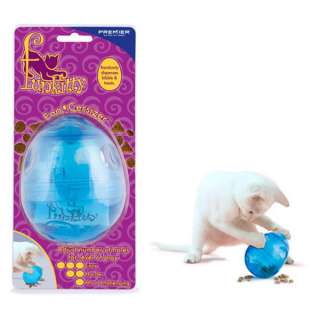 Premier FunKitty Egg Cersizer Cat Toy Treat Dispenser  