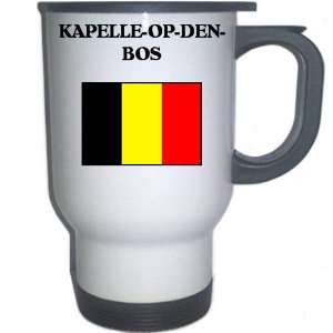  Belgium   KAPELLE OP DEN BOS White Stainless Steel Mug 