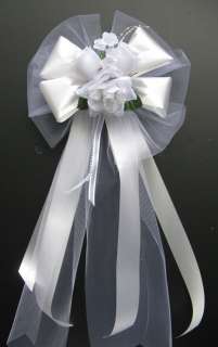 pew bows, centerpieces and other decoration items available
