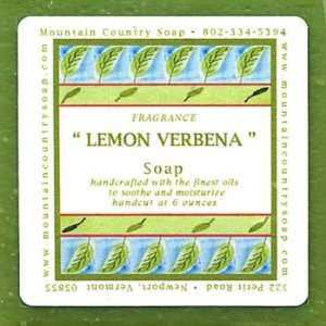  Lemon Verbena Natural Olive Oil Soap   6 oz Beauty