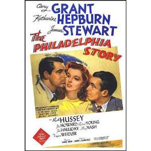  PHILADELPHIA STORY   Katherine Hepburn   MOVIE POSTER(Size 
