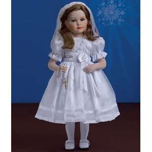   Holy Communion Collector Doll Brunette Mary Katherine Toys & Games