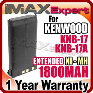 KNB17 KNB 17 Battery for KENWOOD TK 280 TK 380 TK 480  