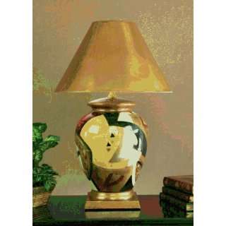  Legacy Lighting 1525TL 20P Decorative Porcelain Table Lamp 