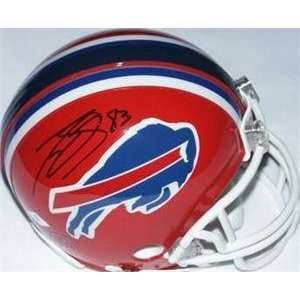  Lee Evans autographed Football Mini Helmet (Buffalo Bills 